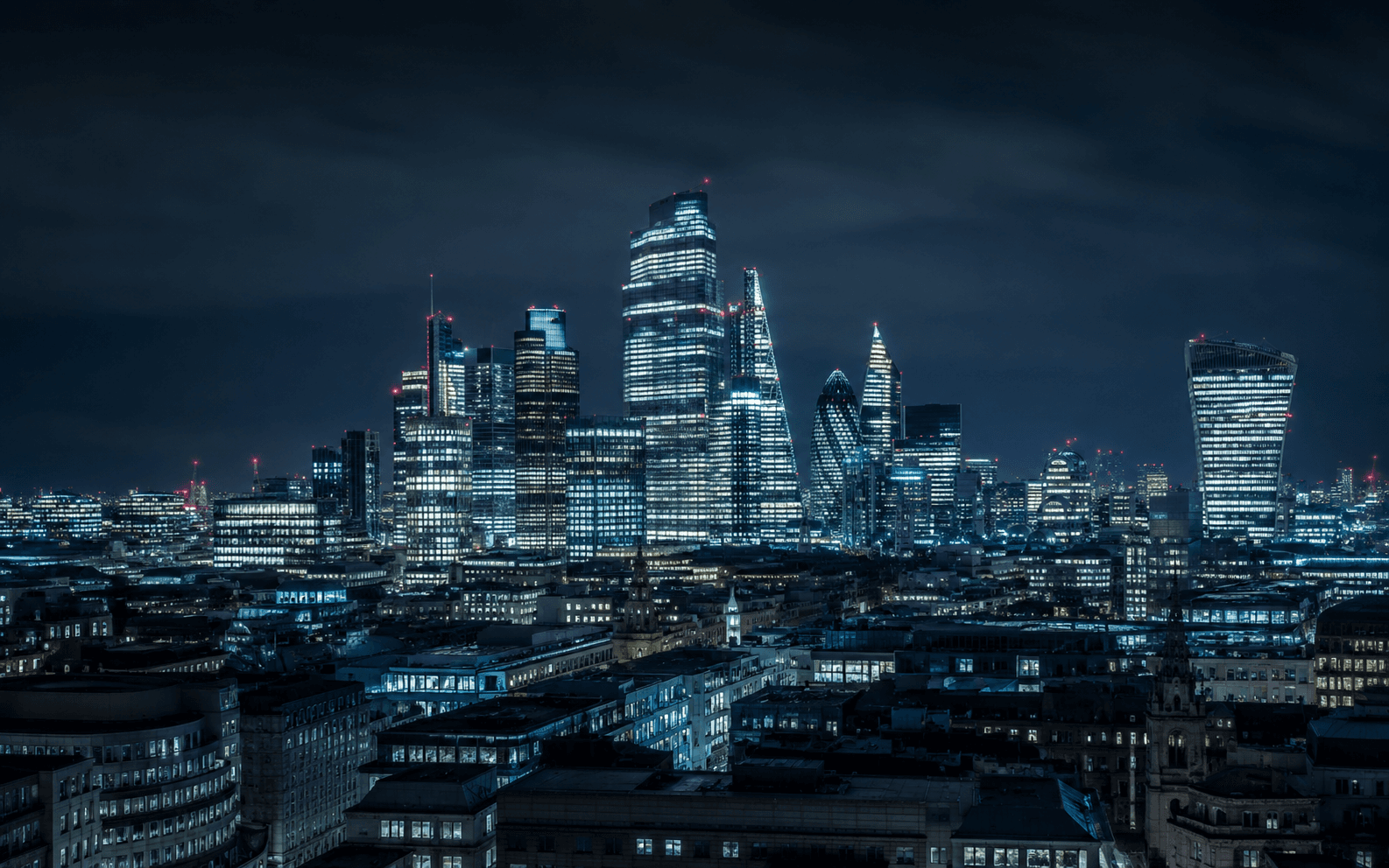 London city skyline